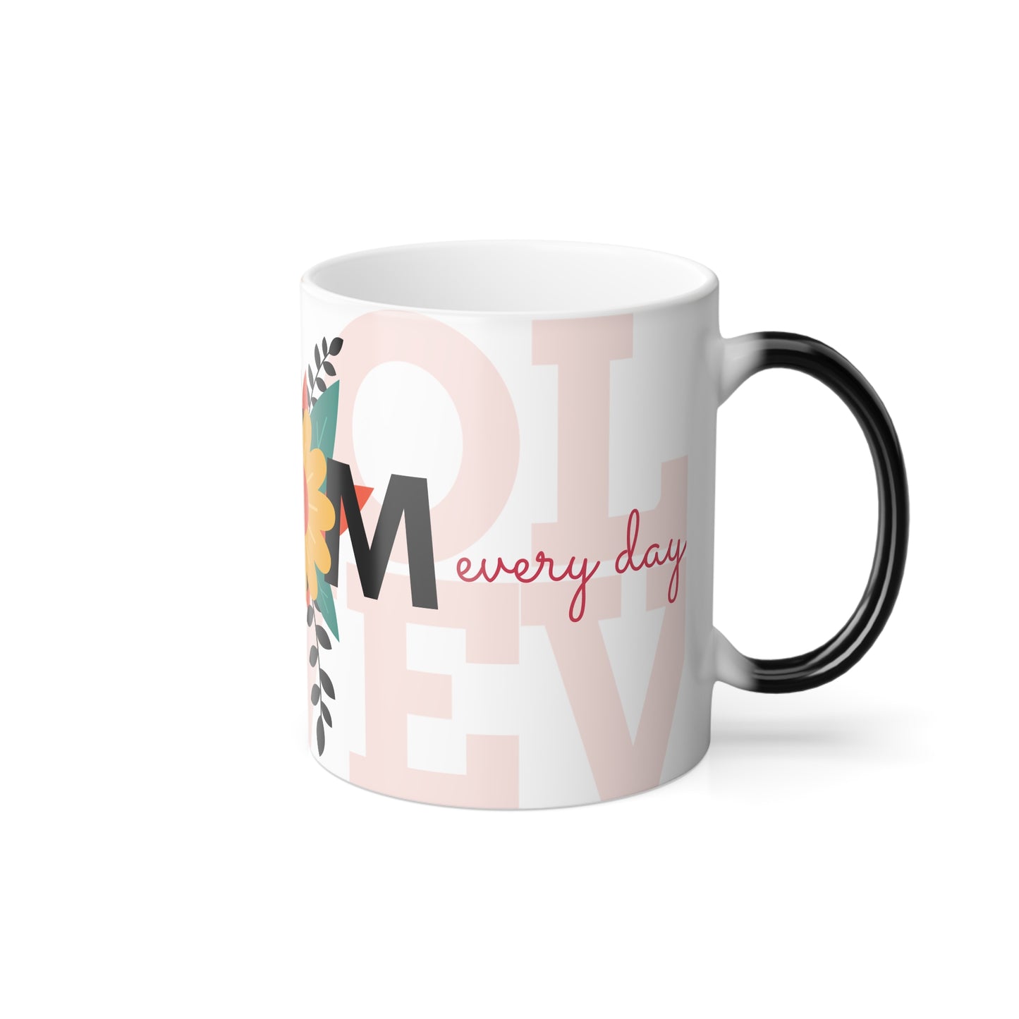 Color Morphing Mug - 'Love You Mom' Design - Perfect Mother's Day Gift